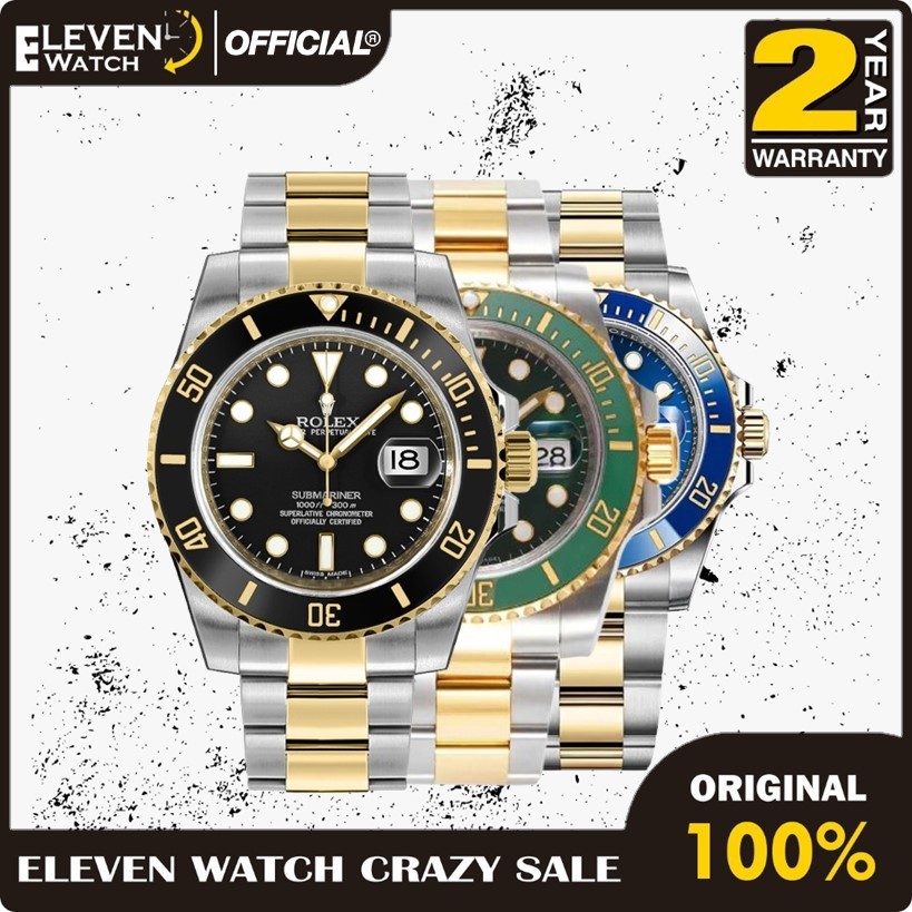 [Promo] Jam Tangan Unisex Rolex 126613LB , 116613LN , 116613LV Submariner Date Stainless Steel Strap