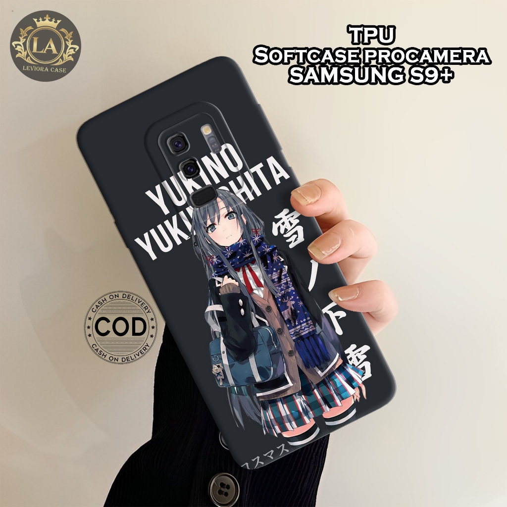 Case Samsung Galaxy S9+ Terbaru  - Leviora Case - Fashion Case Anime - Softcase Samsung Galaxy S9+ -