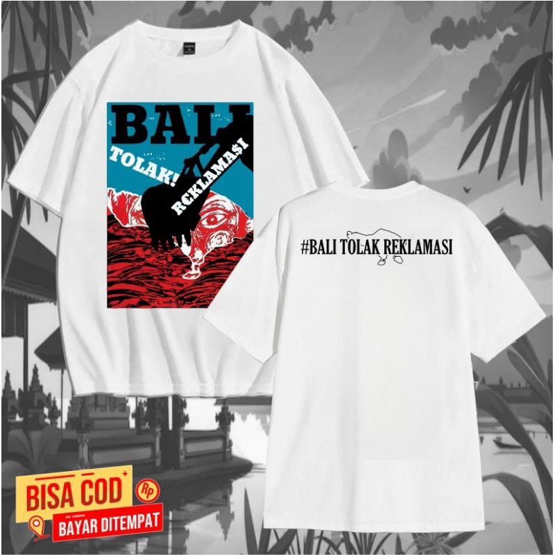 KAOS DISTRO BALI TOLAK REKLAMASI BEST SELLER