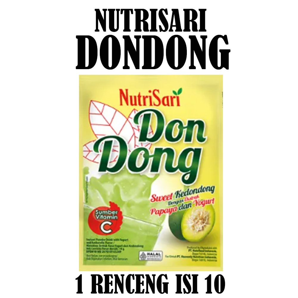 

NUTRISARI DONDONG RENCENG ISI 10