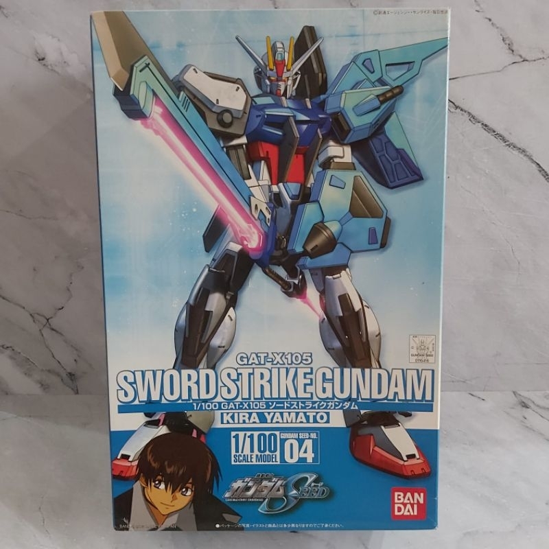 Bandai NG 1/100 GAT-X105 Gundam Seed Sword Strike Gundam