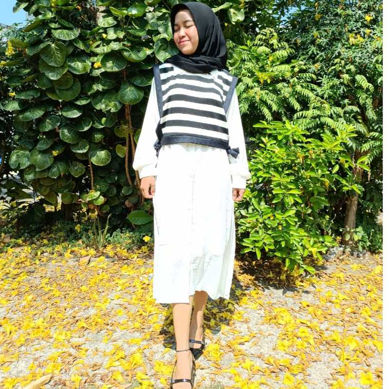 Baju Luaran Wanita Kekinian Outer Kia Outer BO Bahan Knit Premium Vest Rompi Crop Top Korean Style K