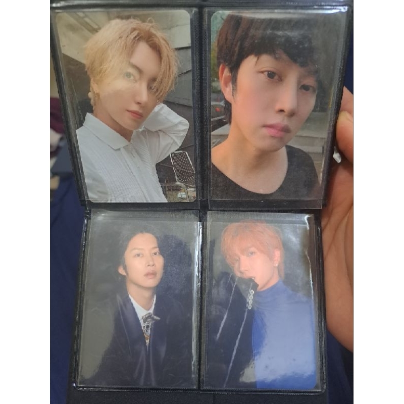 SUPER JUNIOR LEETEUK HEECHUL PHOTOCARD STIKER REMEMBER 15 SG SEASON GREETING 2021 THE RENAISSANCE