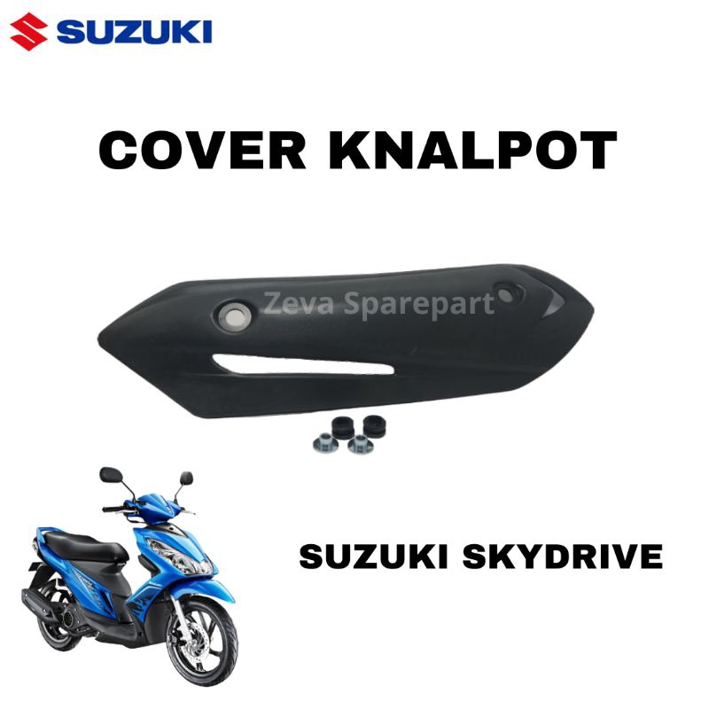 Tutup Knalpot Cover Knalpot Motor Suzuki Skydrive Tameng Knalpot