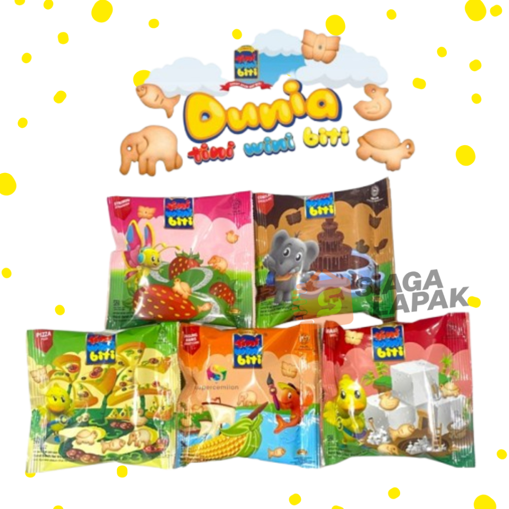 

Tini Wini Biti 30gr Biskuit Anak Snack Aneka Varian Rasa