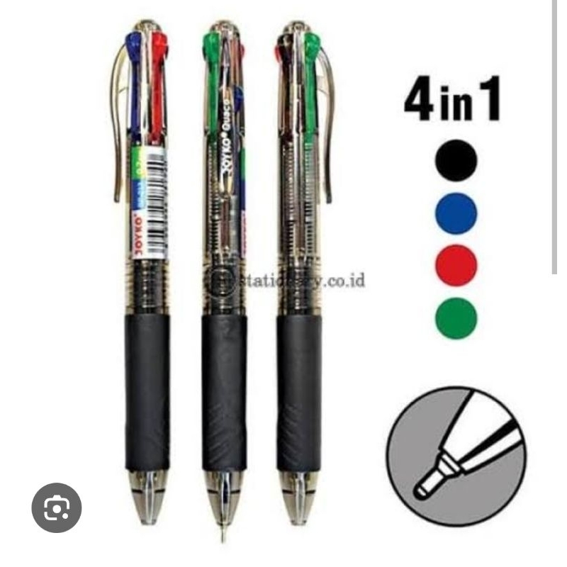 

Ballpoun 4 warna Joyko