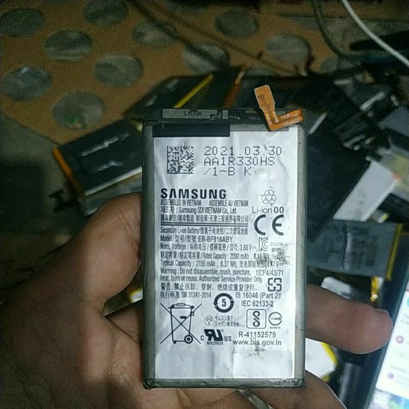 BATERAI BEKAS SAMSUNG Z FOLD 2 5G BF916ABY
