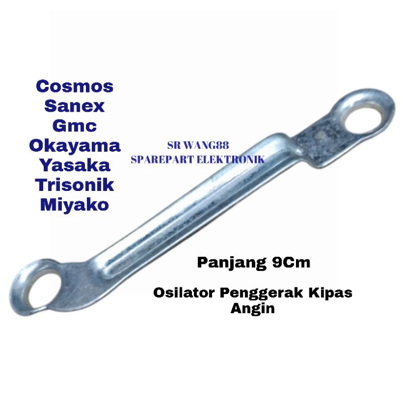 OSILATOR KIPAS ANGIN / PLAT GEARBOX KIPAS 9CM