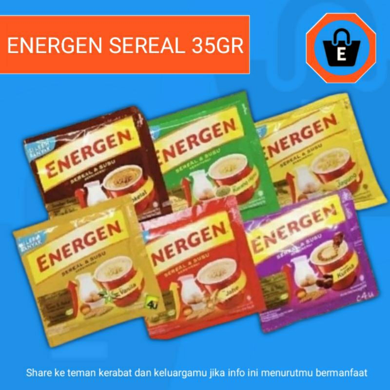 

1 renteng Energen 35gr Exp paling lama