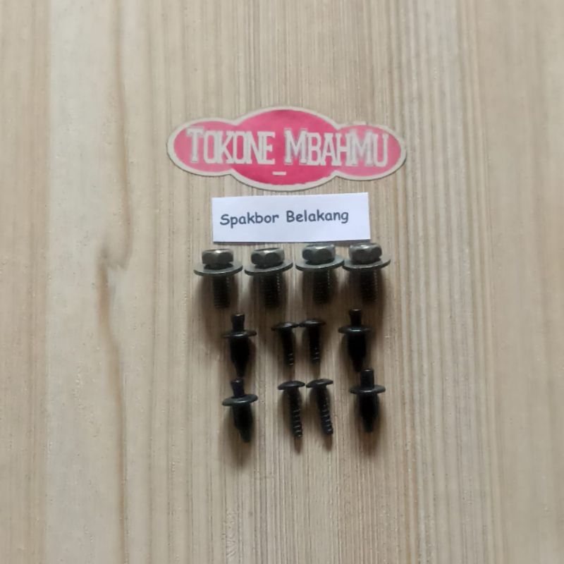 Baut Cover Body Bodi Spakbor Belakang Honda New Scoopy 110 Prestige Stylish