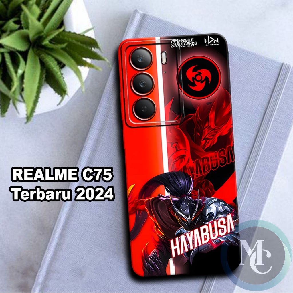 CC31/Softcase karet lentur untuk Realme C75/Motif game/case Realme C75/kesing Realme C75/silicon Rea