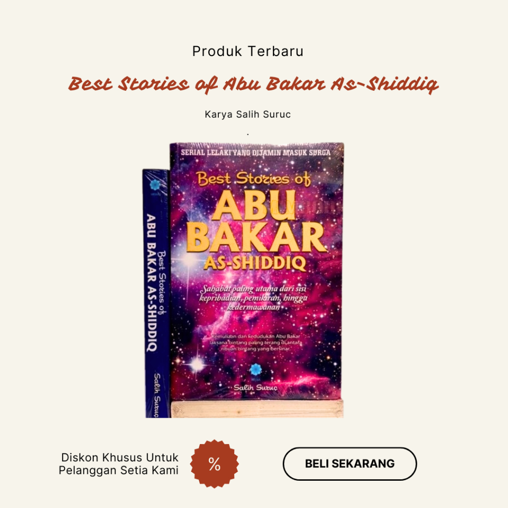 Buku Best Stories of Abu Bakar As-Shiddiq - Salih Suzuc - Kaysa Media - Kisah 1001 Malam 5-Minute Ta