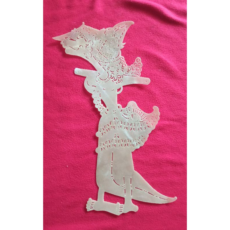 Wayang kulit asli 100% SRIKANDI PUTIHAN/SRIKANDI GEBINGAN