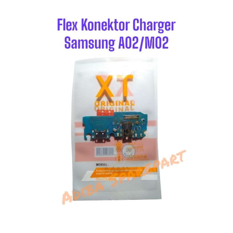 FLEXIBLE KONEKTOR CHARGER SET IC SAMSUNG A02/M02 ORI