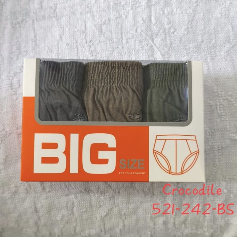 Crocodile Celana PRIA Brief BIG SIZE - Cd Pria JUMBO Original