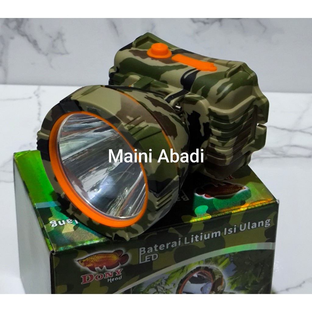 Senter kepala Dony ms-303 Loreng