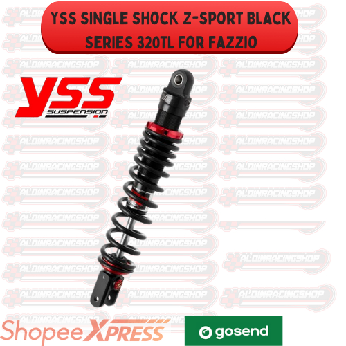 YSS Single Shock Z-Sport Black Series OZ302-320TR For Fazzio