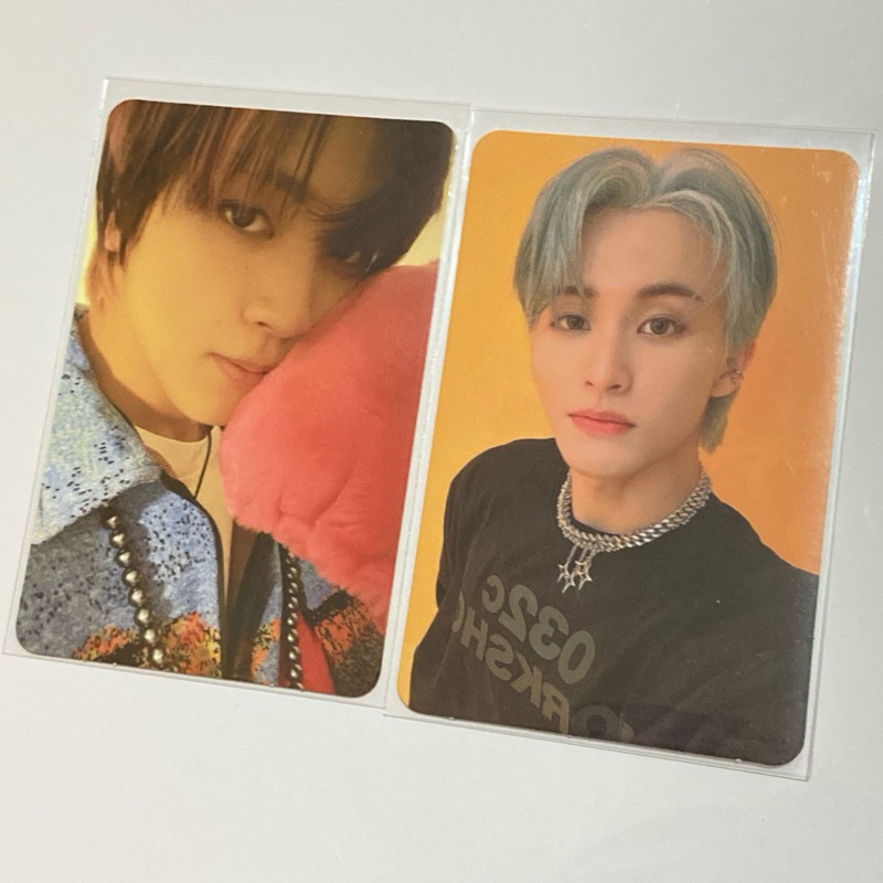 photocard haechan new school beatbox mark smini candy