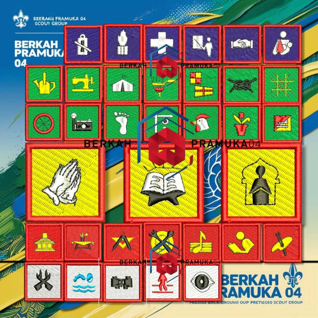 Tkk Pramuka Penggalang Madya  / Tkk Pramuka Penggalang Bordir bijian