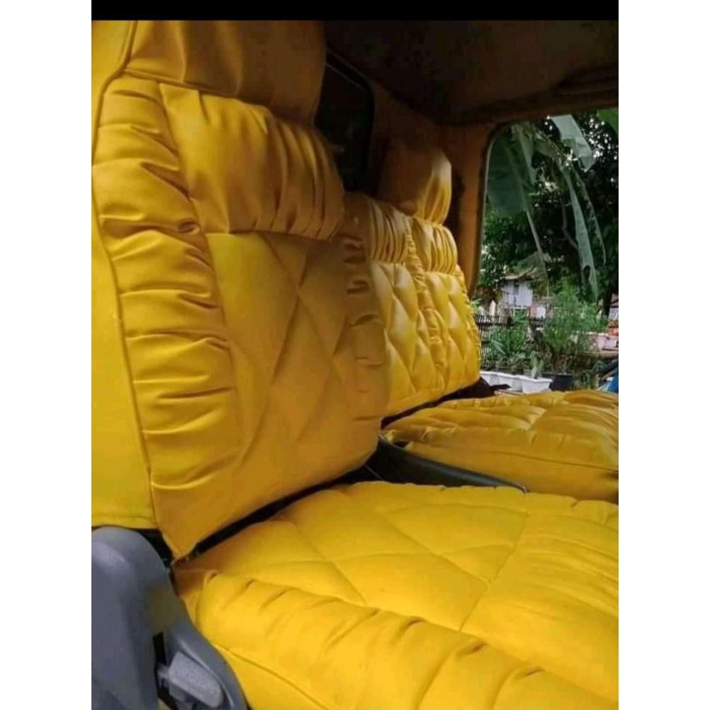 Sarung jok mobil canter model sofa cod