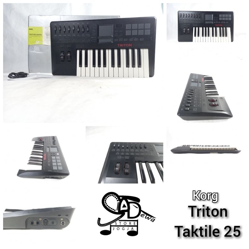KORG TRITON TAKTILE 25 SYNTH MIDI CONTROLLER SYNTHESIZER CONTROLER bekas preloved 2nd second seken