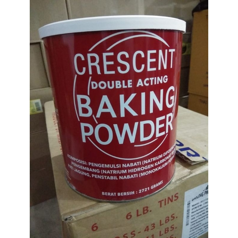 

crescent baking powder 2,721 gr