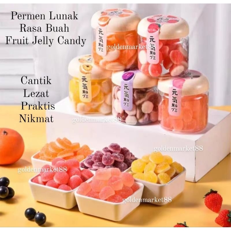 

PERMEN BUAH LUNAK FRUIT JELLY CANDY YUPI ENAK LEZAT MANIS