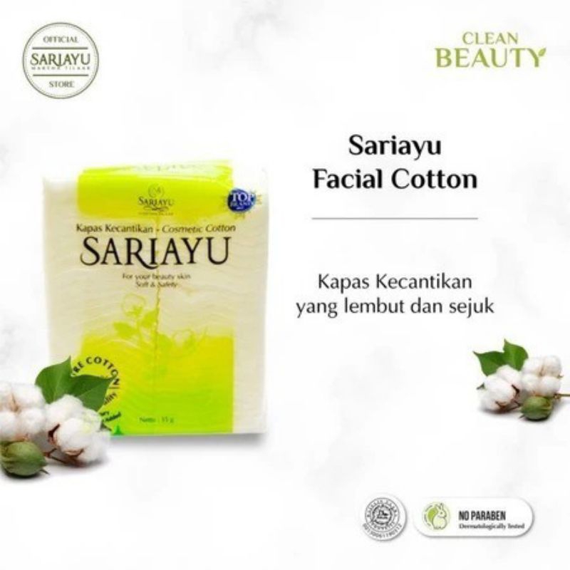 Sariayu Kapas Kecantikan 35gram Kapas Sariayu | Kapas Selection