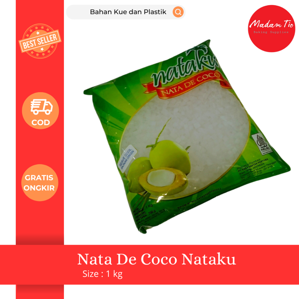 

Nata De Coco Nataku 1000gr 1pcs