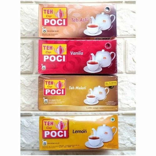 

TEH POCI CELUP ISI 25 VARIAN RASA ASLI, VANILLA, MELATI DAN LEMON