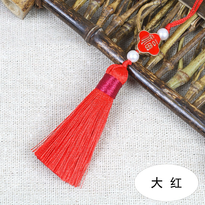 

gantungan tasel rumbai Fu imlek - tali rumbai cny - hiasan hampers