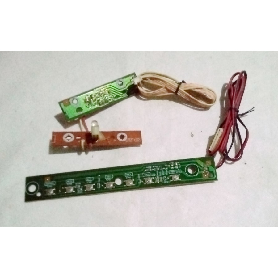 Tombol Menu - IR Sensor Remote TV LCD Polytron PLM 24T32