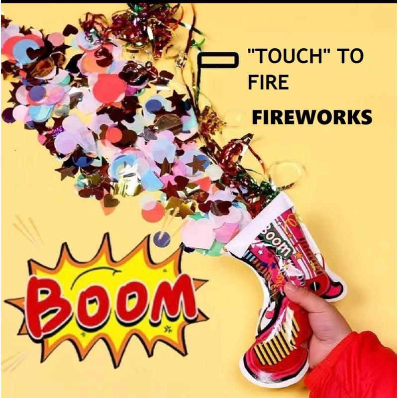 Pistol confetti/ Balon pistol ulang tahun