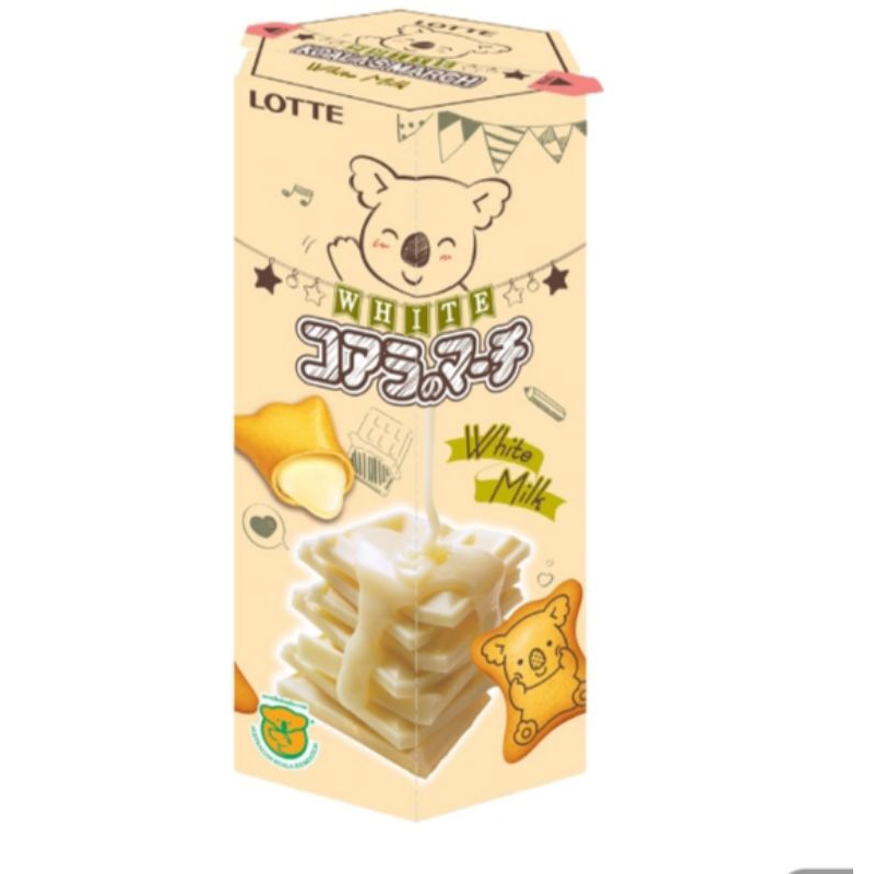 

Lotte Koala's March Biskuit Cokelat Susu Putih 37 g