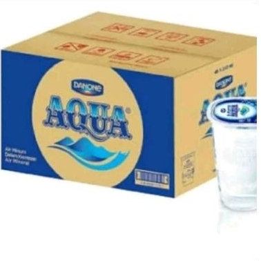 

Air Mineral/Air Minum Aqua Gelas Dus