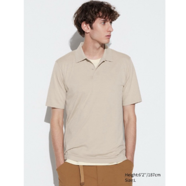 UNIQLO ORI kaos polo alrism shirt pria XL