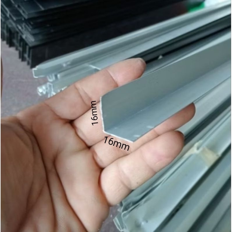 Lis Siku Aluminium 16mm Minimalis
