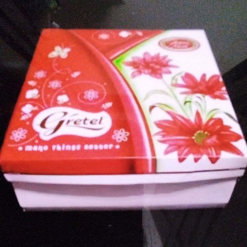 Kotak Kue TSP Gretel 20/25cm Box Makanan Kotak Bolu Murah