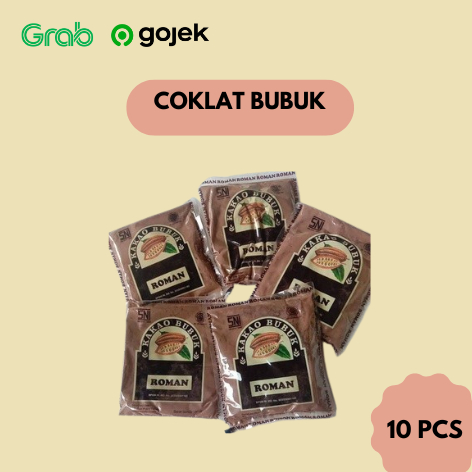 

Coklat Bubuk/Kakao Bubuk Merk Roman 35 Gram - 10 Pcs