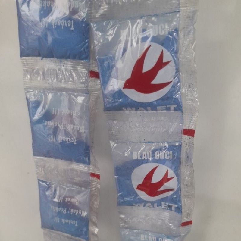Blau cuci cap walet 1 renceng isi 12 pcs
