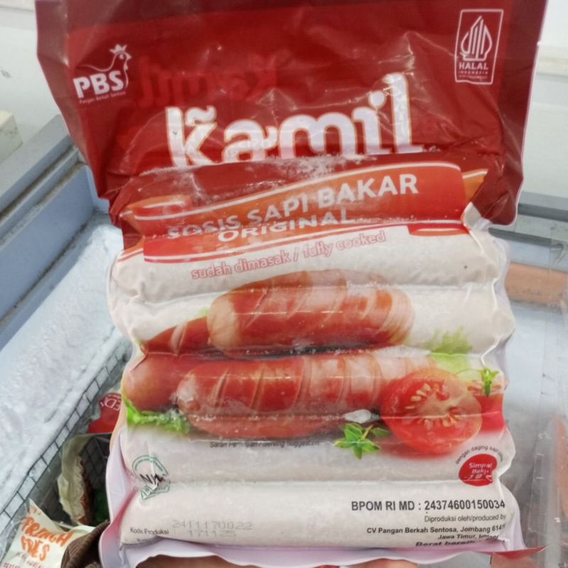 

Kamil Sosis Sapi Bakar Original 500gr