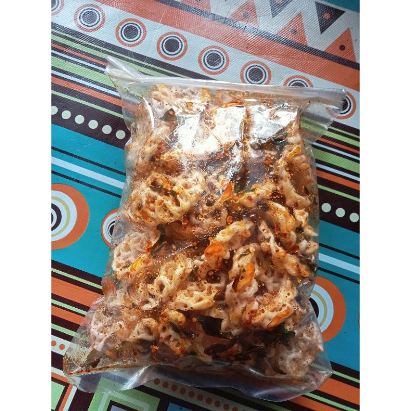 

SEBLAK KERUPUK PEDO PUTIH PEDAS DAUN JERUK 250 GRAM
