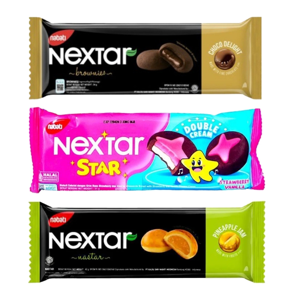 

Nabati Nextar Cookies Biskuit 34gr (Satuan)