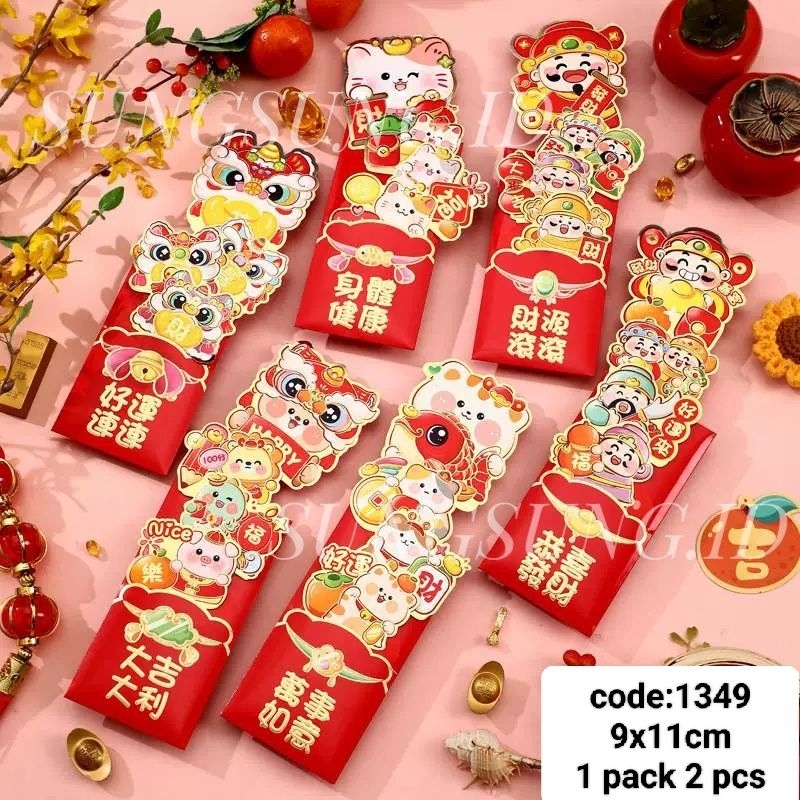 

Angpao Imlek 2025 / Angpao Imlek Tarik 3D / Angpao Imlek Shio Ular (1346-1348)
