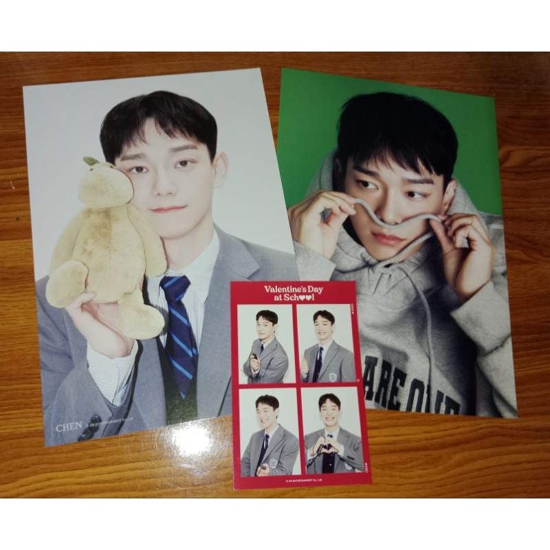 

POSTER SET SG24 EXO CHEN SUHO