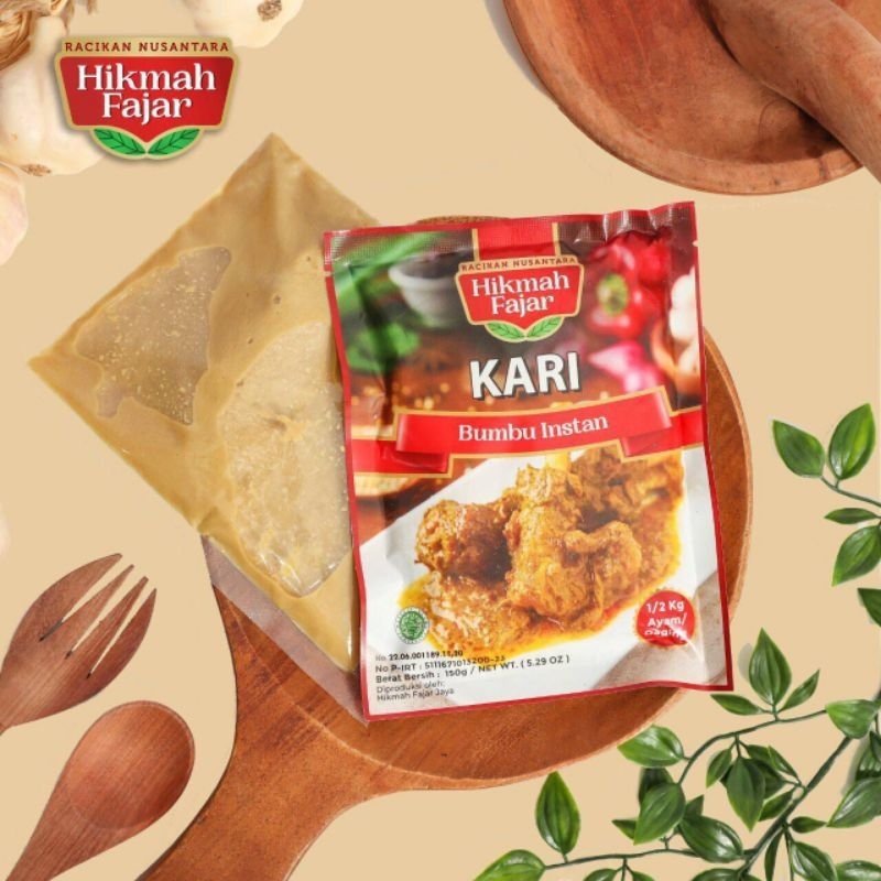 

Bumbu Hikmah Fajar KARI 1/2kg