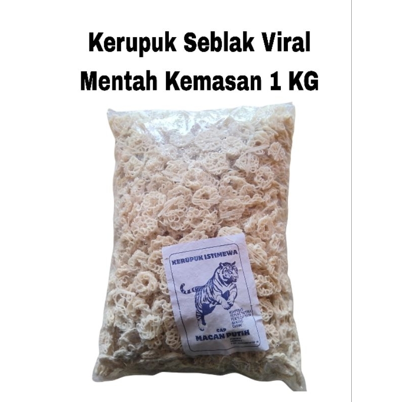 

Krupuk Seblak Viral Rafael Mentah Kemasan 1 KG
