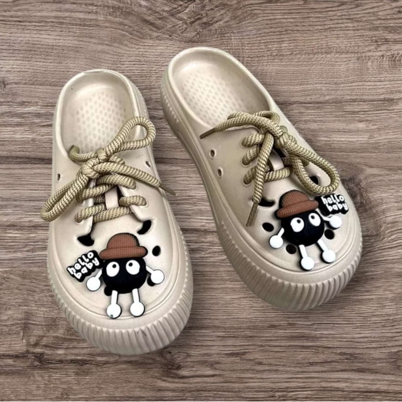 Sandal wanita lucu sandal slop cewek sandal sepatu karet wanita motif original