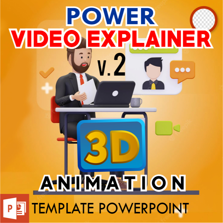 POWER Video Explainer Animation Template PowerPoint v.2