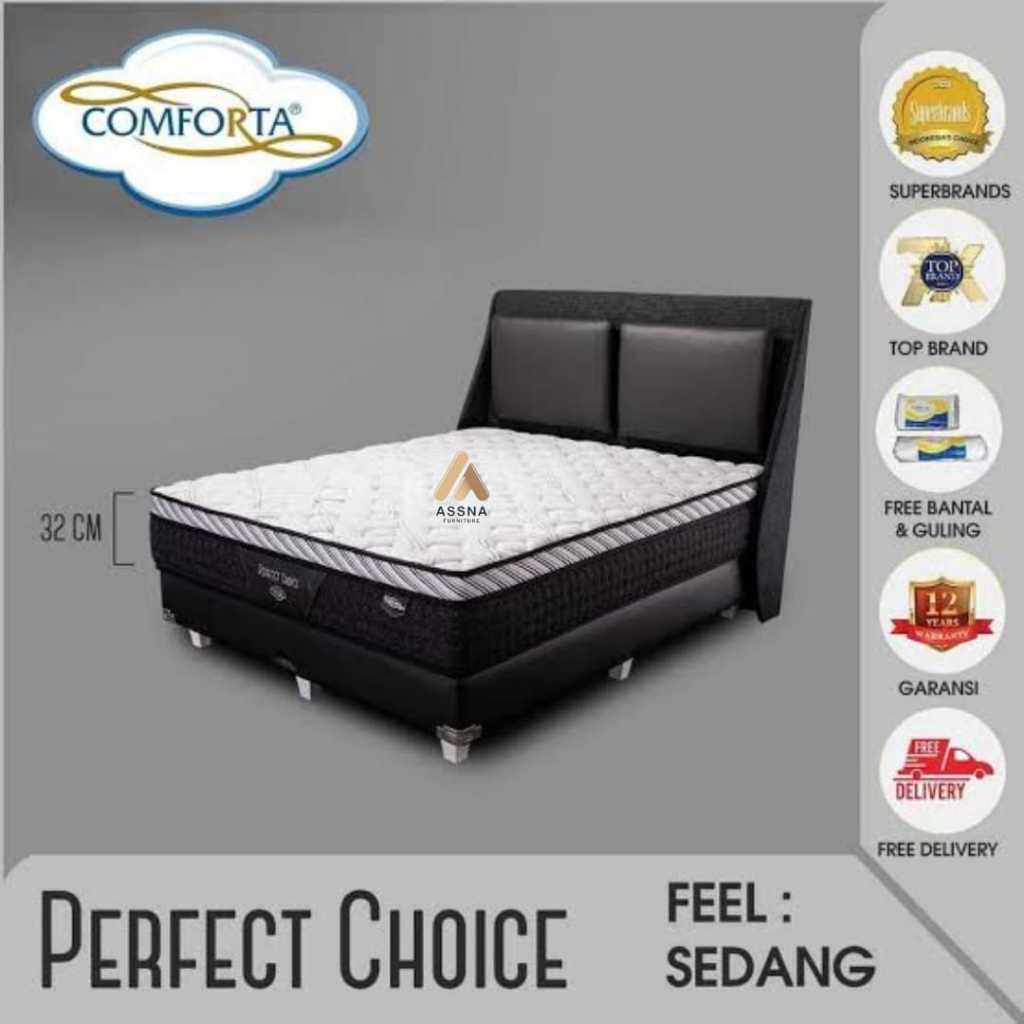 Kasur Spring Bed Comforta Perfect Choice – Tebal 32 cm Jogja